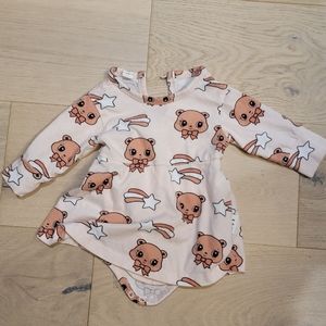 Huxbaby skirted onesie